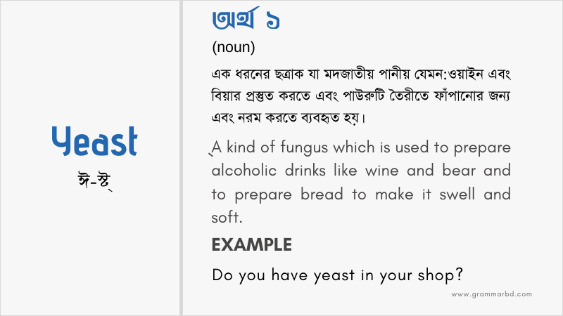 yeast-meaning-in-bengali
